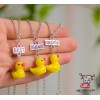 Кулон для троих друзей "Best Friends Forever. Уточки". Цена за набор